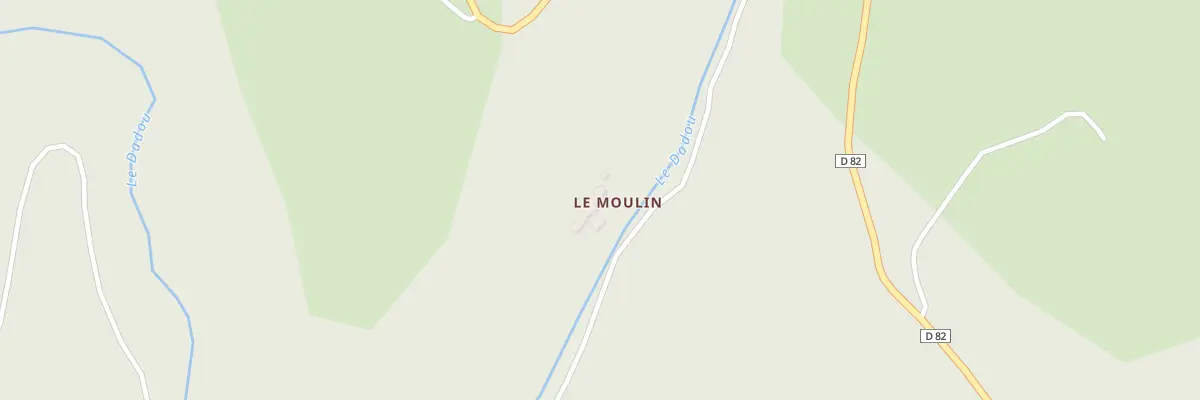 Plan du 1 Le Moulin au Masnau-Massuguiès