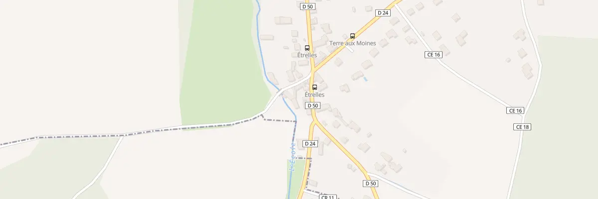 Plan du 36 Rue d’Etrelles à Saint-Sauveur-sur-École