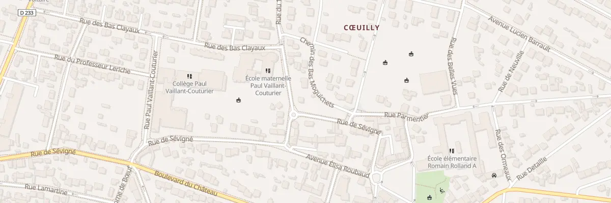 Plan du 16 Rue de Sévigné à Champigny-sur-Marne