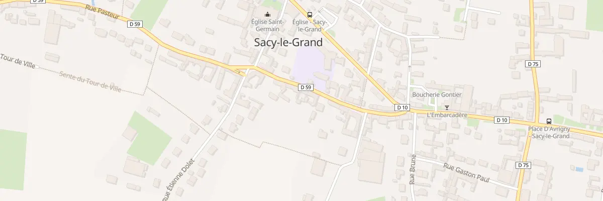 Plan du 173 Rue Jules Ferry à Sacy-le-Grand