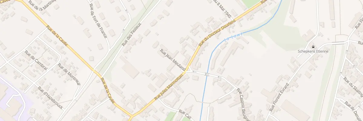 Plan du 1 Rue du Docteur Dourlens à Bruay-la-Buissière