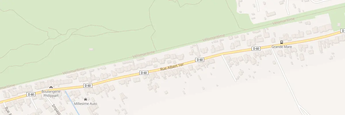Plan du 93 Rue Albert 1er à Bray-Dunes