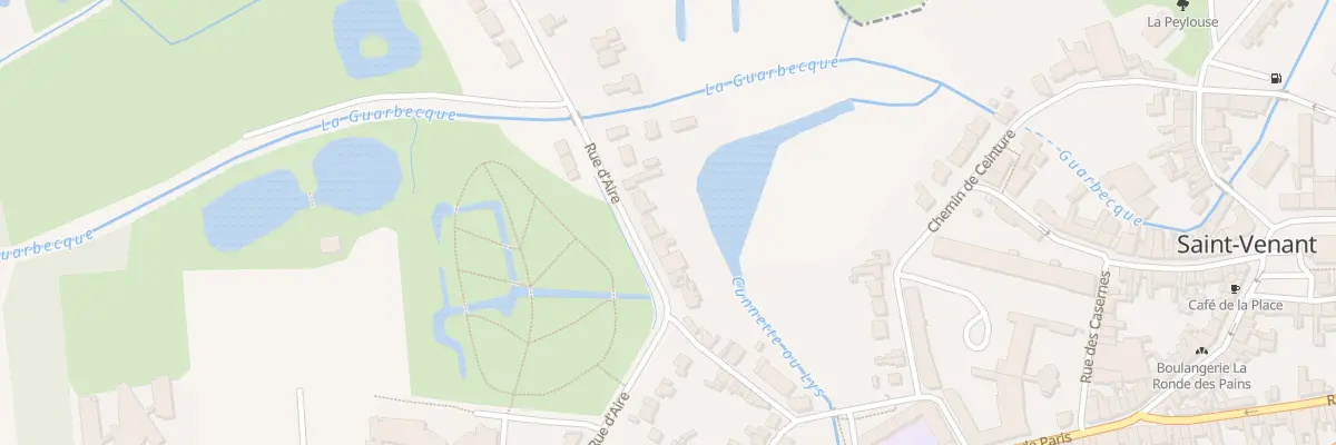 Plan du 300 Rue d’Aire à Saint-Venant