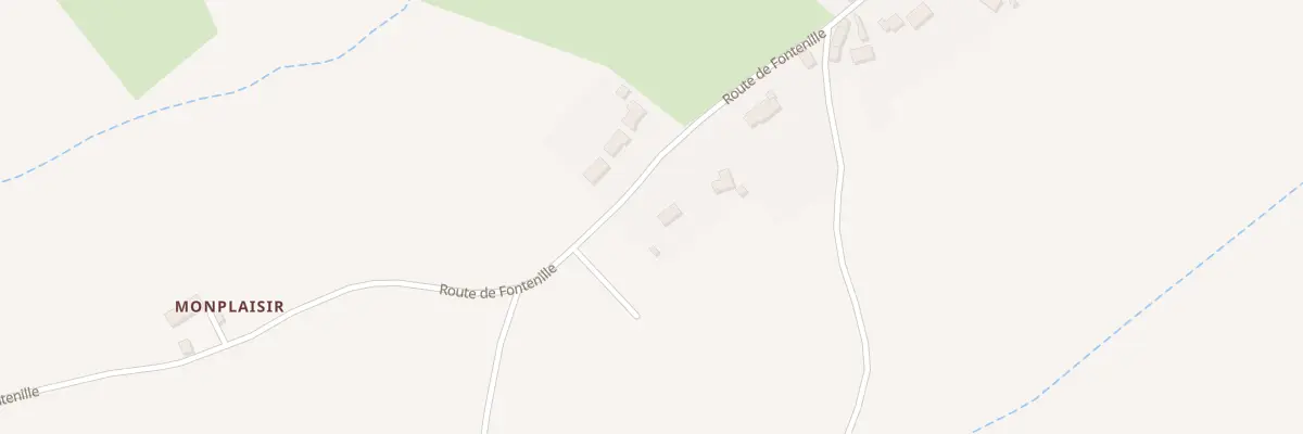 Plan du 37 Rte de Fontenille à Prémilhat
