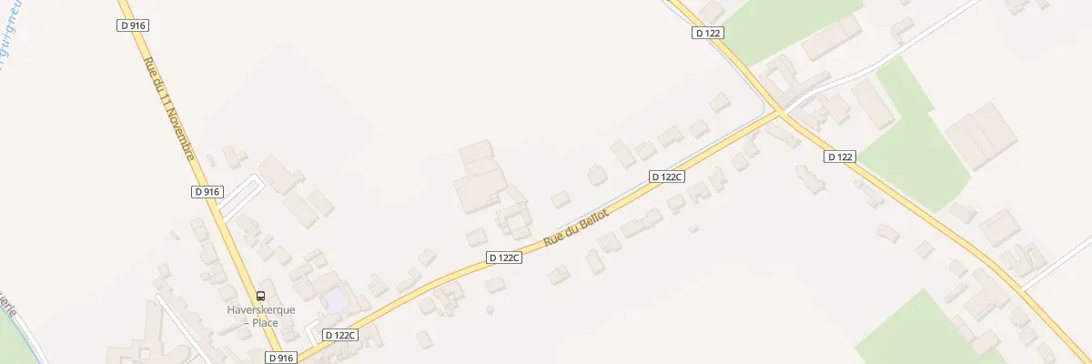 Plan du 277 Rue du Bellot à Haverskerque