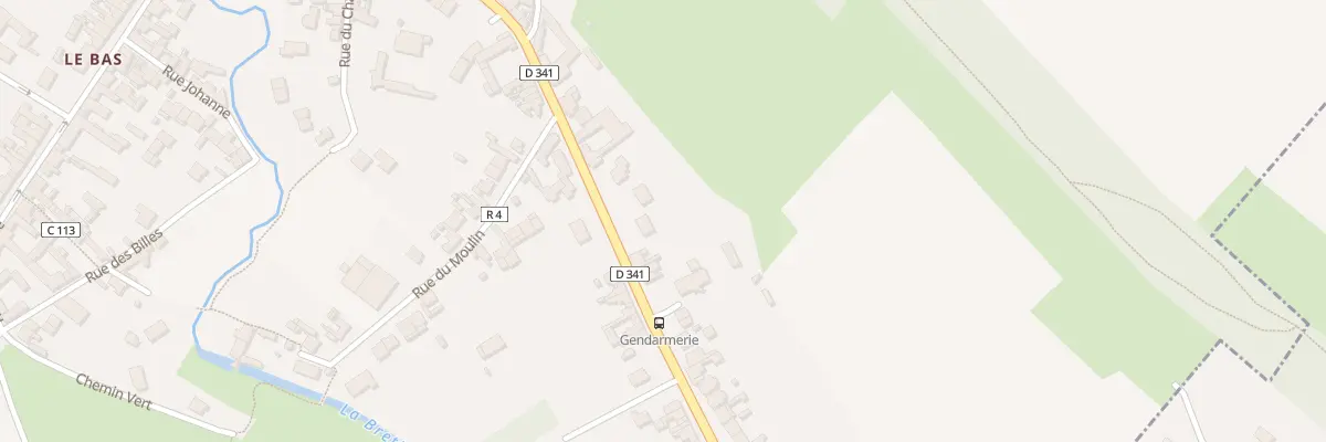 Plan du 289 Rue de la Gendarmerie à Houdain