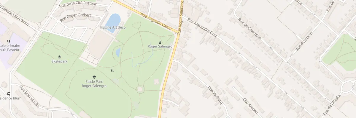 Plan du 341 Rue Roger Salengro à Bruay-la-Buissière