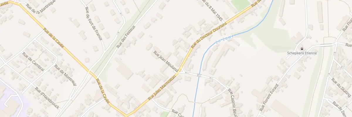 Plan du 11 Rue du Docteur Dourlens à Bruay-la-Buissière