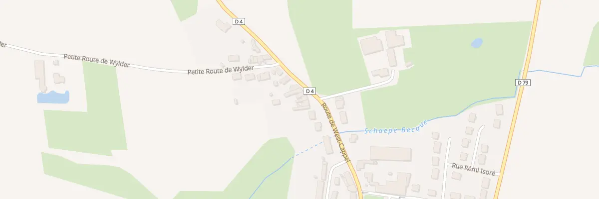 Plan du 27 Rte de West-cappel à Bambecque