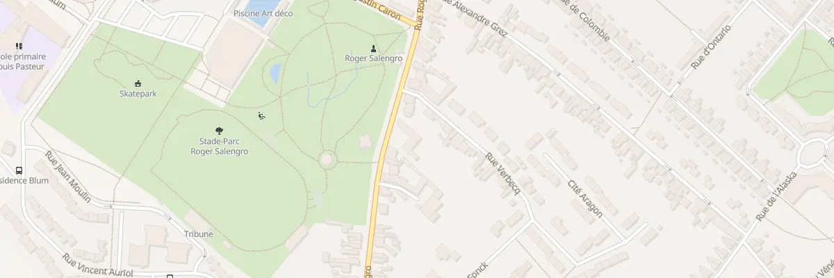 Plan du 387 Rue Roger Salengro à Bruay-la-Buissière