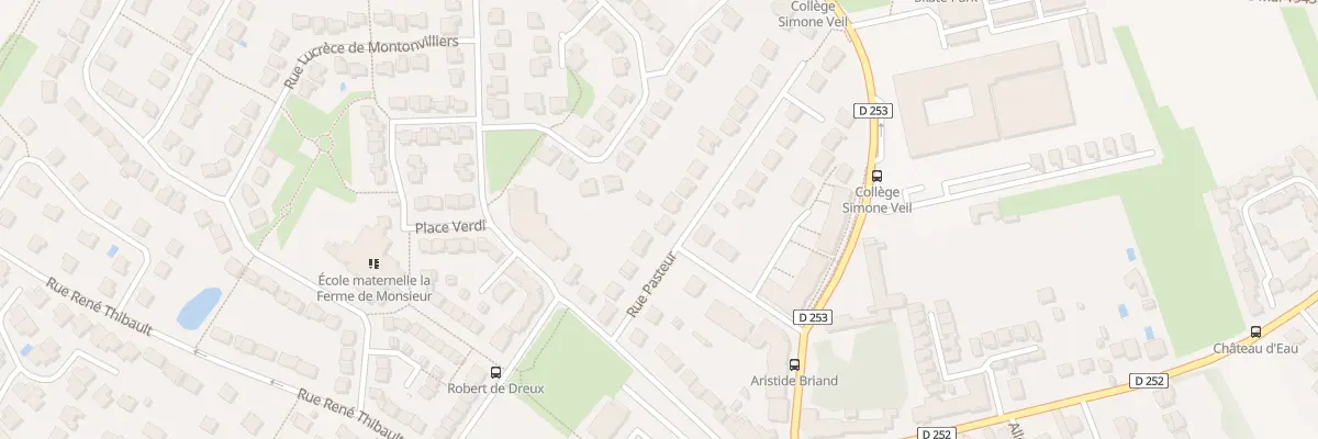 Plan du 29 Rue Pasteur à Mandres-les-Roses