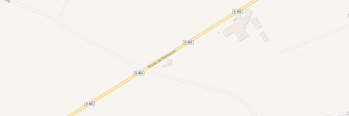 Plan du 5026 Rte de Nemours à Arville