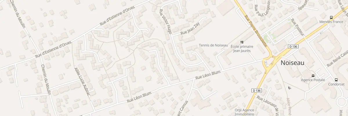 Plan du 38 Rue Victor Hugo à Noiseau