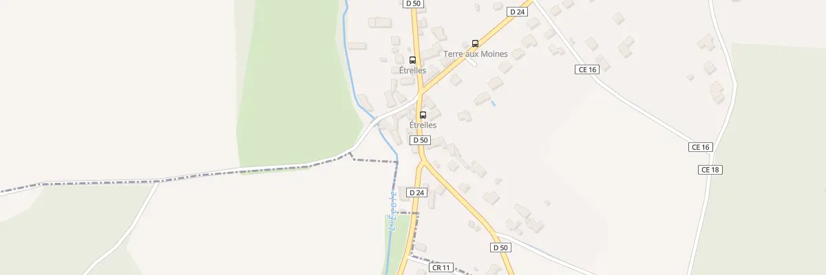 Plan du 38 Rue d’Etrelles à Saint-Sauveur-sur-École