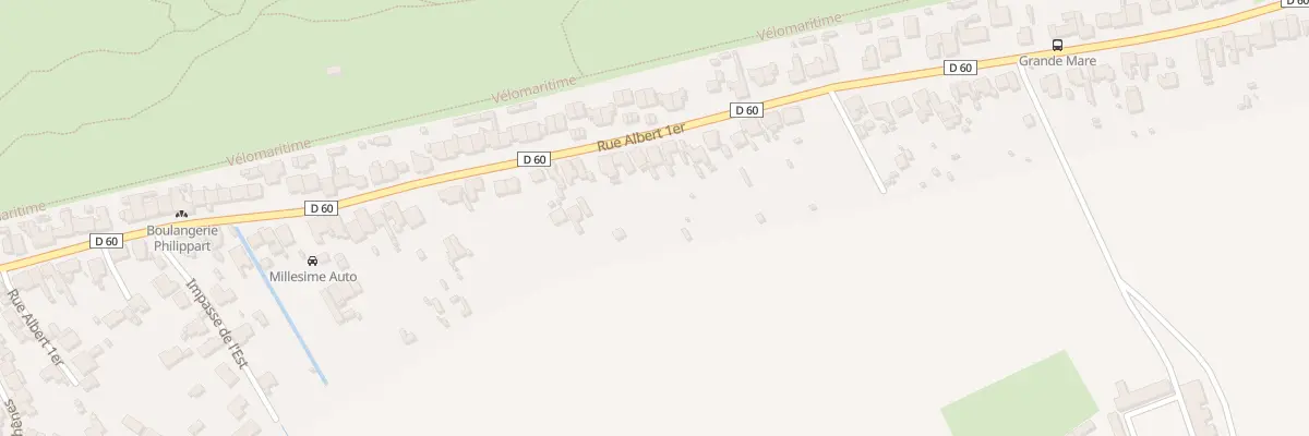 Plan du 108 Rue Albert 1er à Bray-Dunes