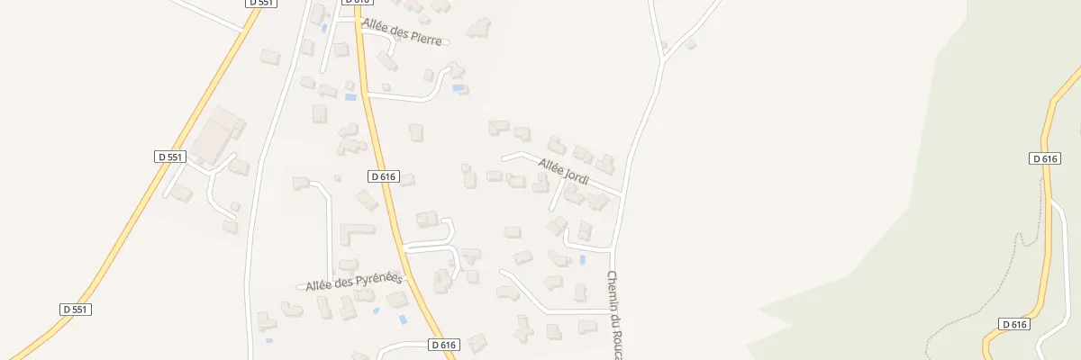 Plan du 9 All Jordi à Calmont