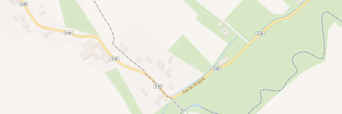 Plan du 3324 Rue de l’Eclème à Robecq