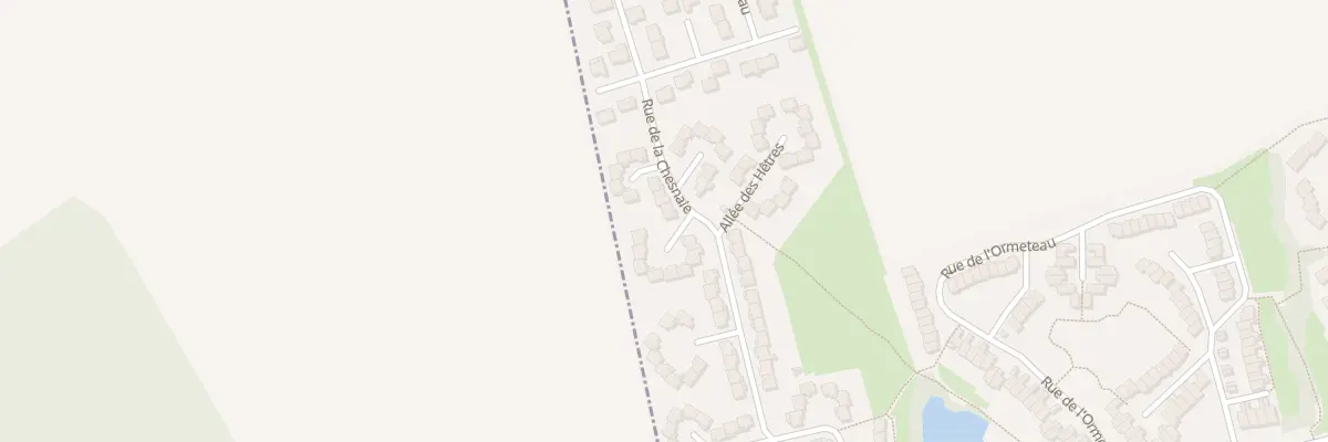 Plan du 26 Rue de la Chesnaie à Savigny-le-Temple