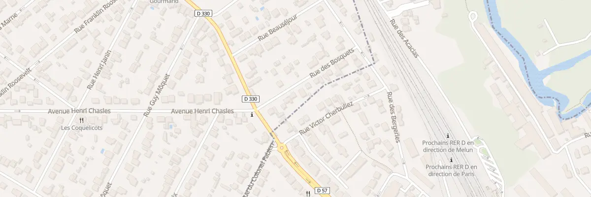 Plan du 10 Rue des Bosquets à Quincy-sous-Sénart