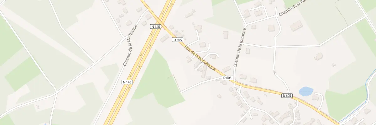 Plan du 41 Rue de la République à Domérat