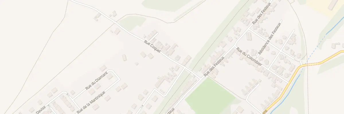Plan du 106A Rue Coquel à Bruay-la-Buissière
