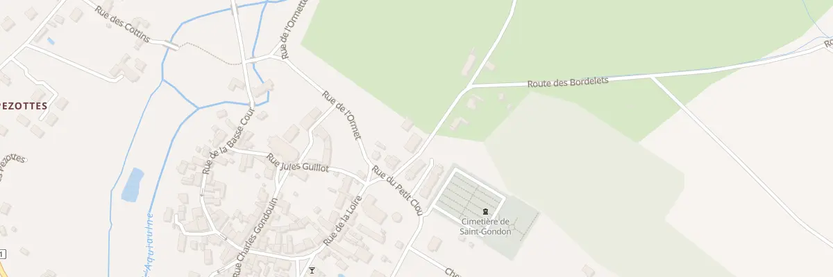 Plan du 4 Rte des Bordelets à Saint-Gondon