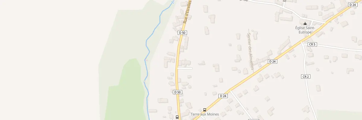 Plan du 21 Rue d’Etrelles à Saint-Sauveur-sur-École