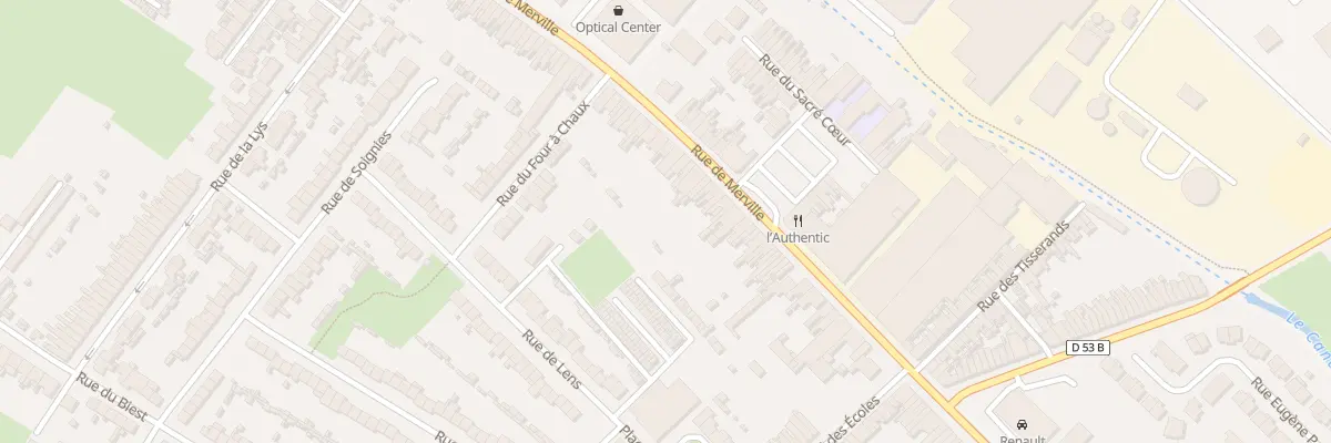 Plan du 234 Rue de Merville à Hazebrouck