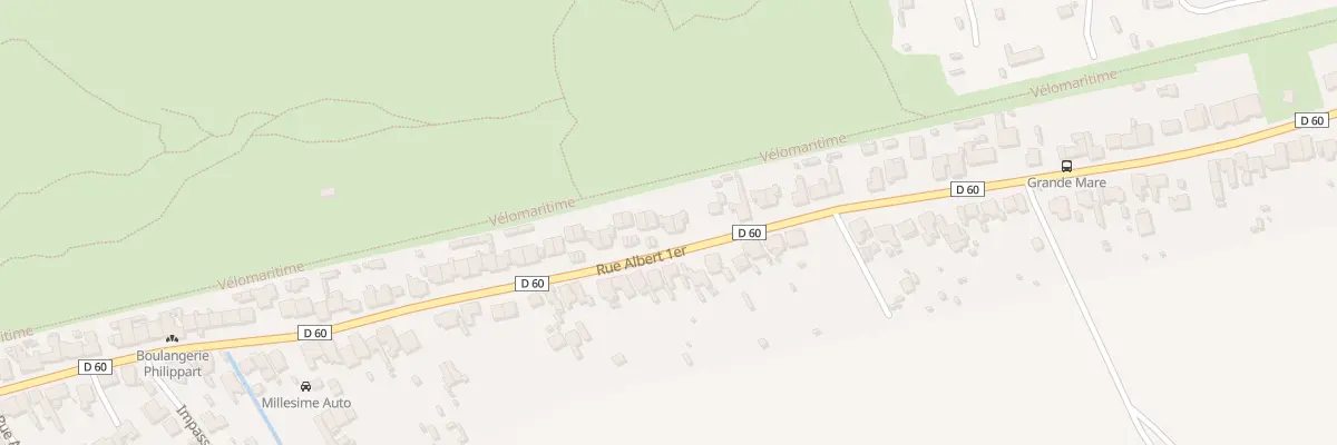 Plan du 95 Rue Albert 1er à Bray-Dunes