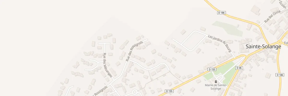 Plan du 24 Rue des Rossignols à Sainte-Solange