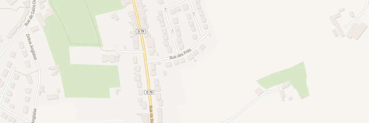 Plan du 6 Rue des Prés à Rexpoëde