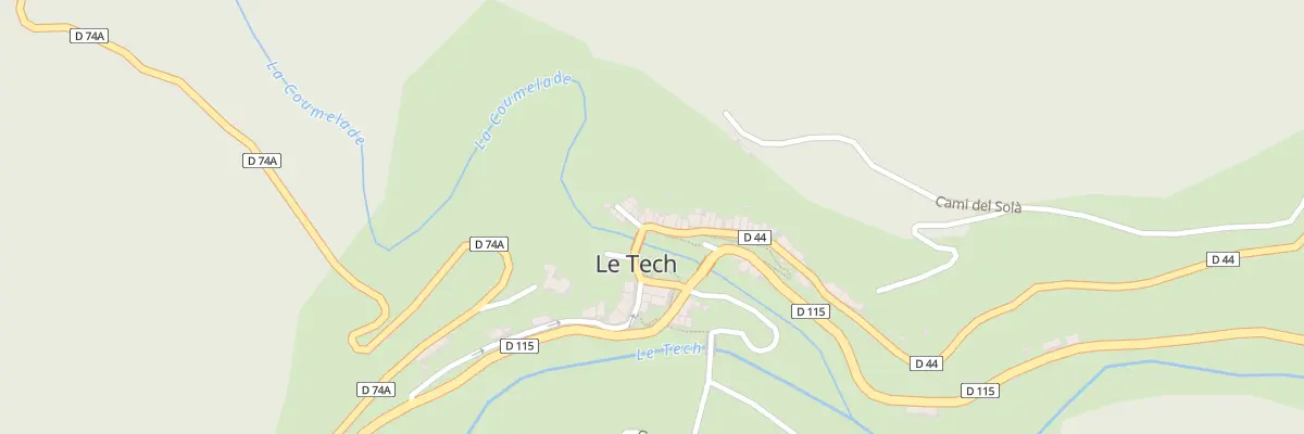 Plan du 1 Rue du Soleil au Tech