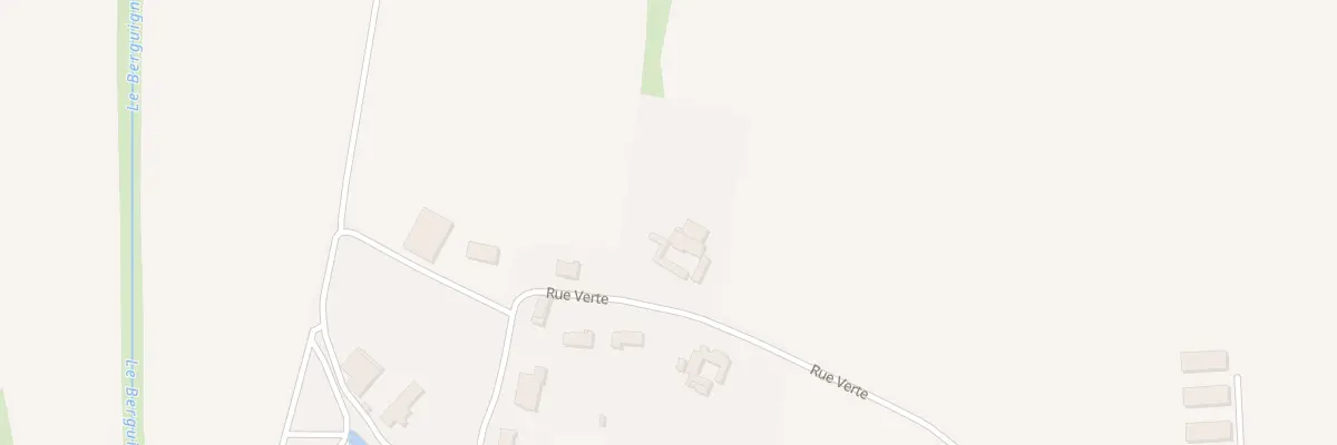 Plan du 1350 Rue Verte à Haverskerque