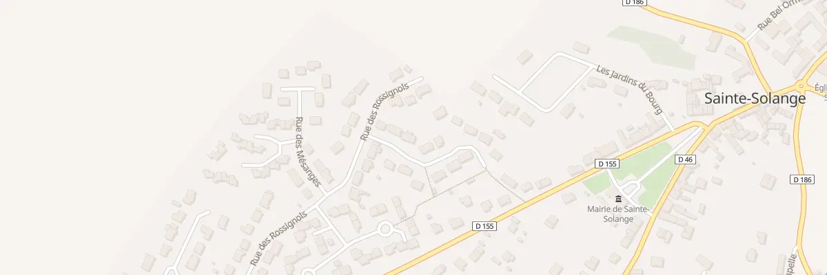 Plan du 14 Rue des Fauvettes à Sainte-Solange