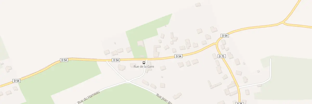 Plan du 5 Rue de la Gare à Izel-lès-Hameau