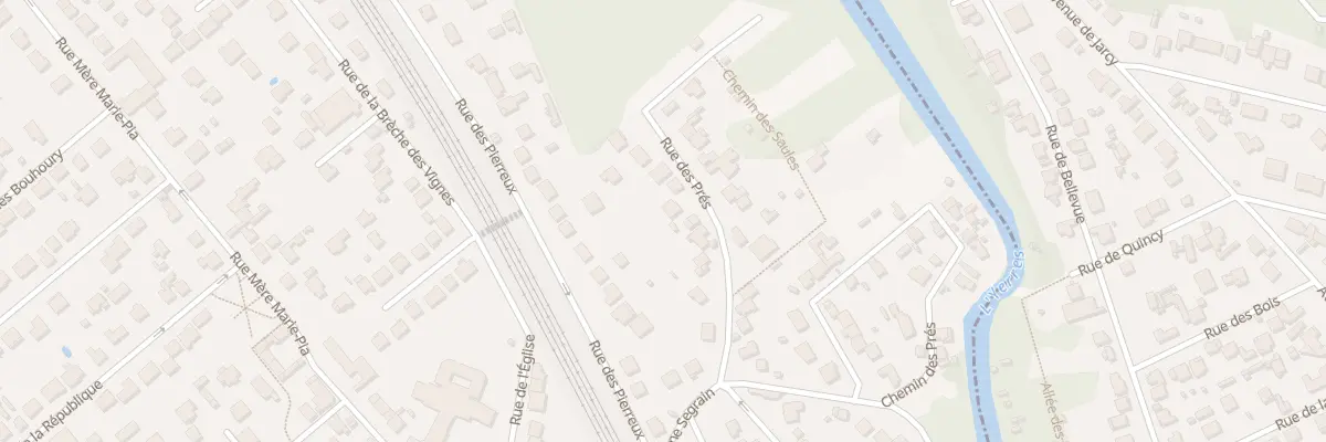 Plan du 9 Rue des Prés à Quincy-sous-Sénart