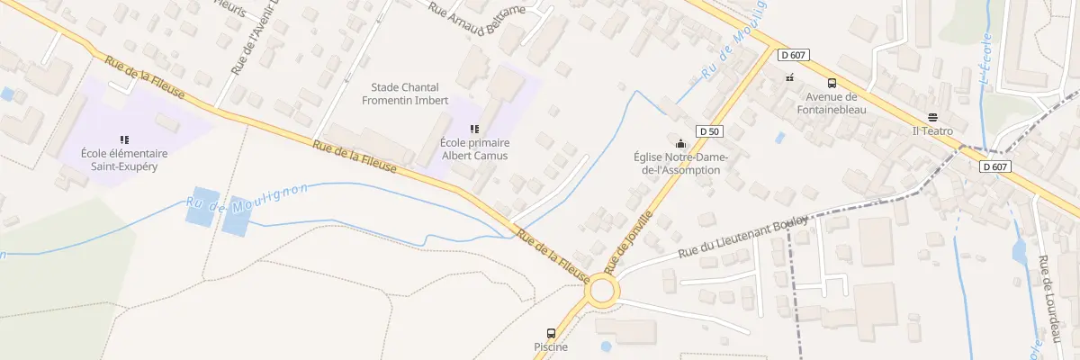 Plan du 2 Rue de la Fileuse à Saint-Fargeau-Ponthierry