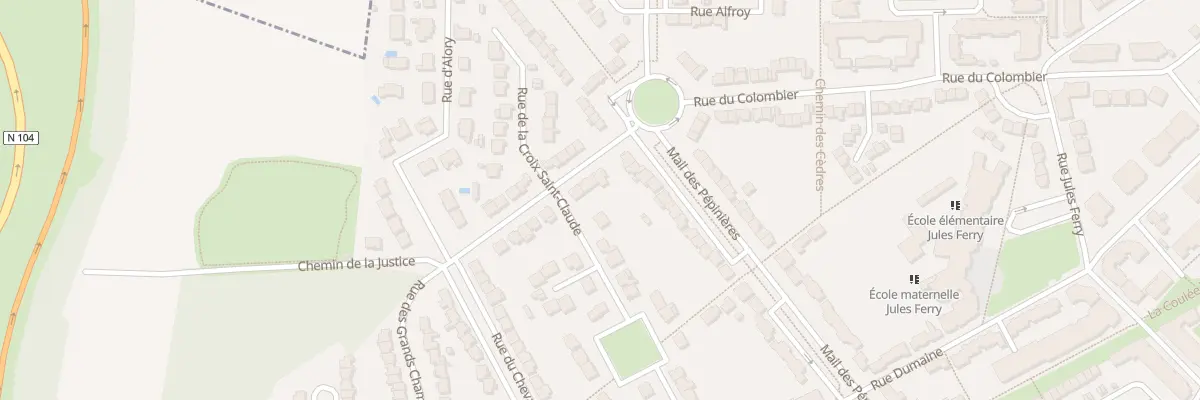 Plan du 3 Rue des Grands Champs à Lieusaint