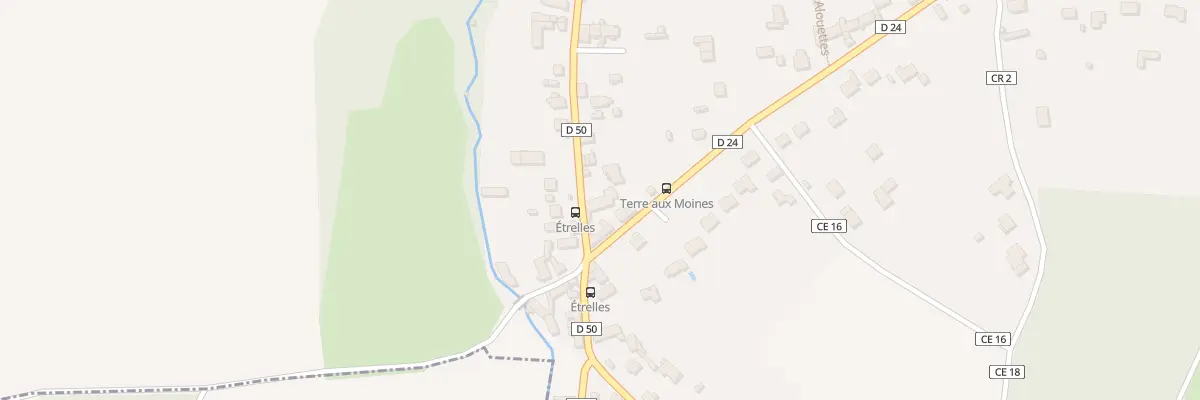 Plan du 27 Rue d’Etrelles à Saint-Sauveur-sur-École