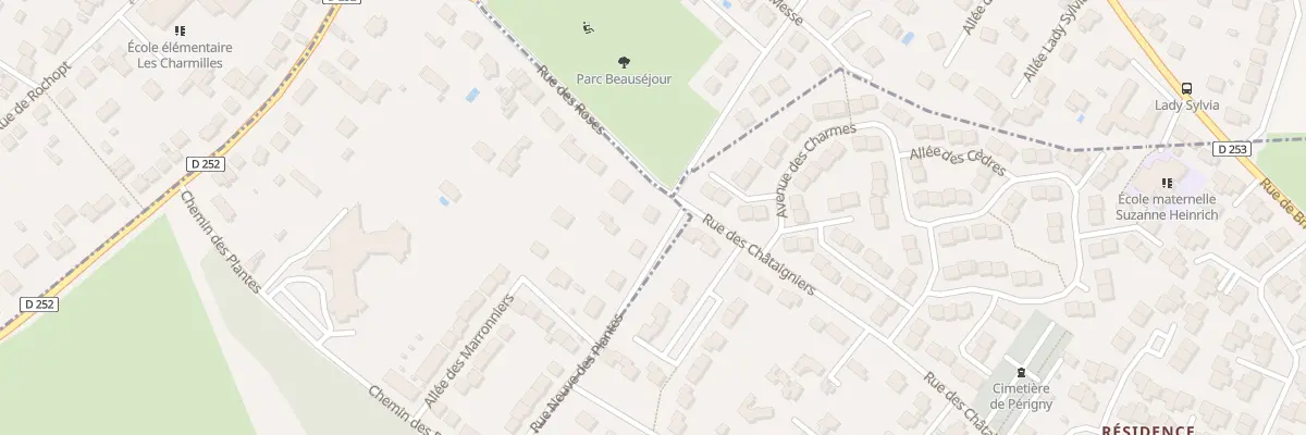 Plan du 2 Rue Neuve des Plantes à Boussy-Saint-Antoine
