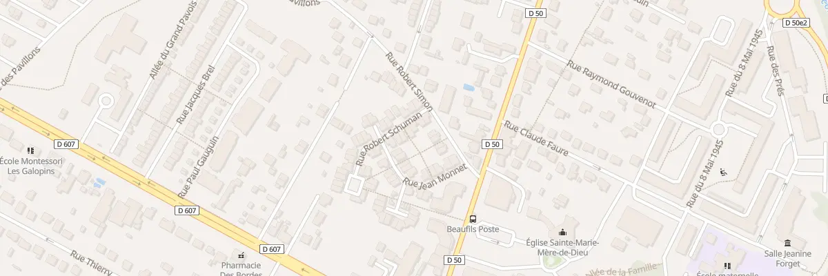Plan du 33 Rue Robert Schuman à Saint-Fargeau-Ponthierry