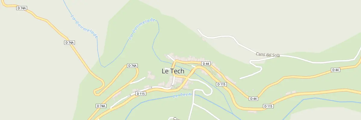 Plan du 5 Rue du Soleil au Tech