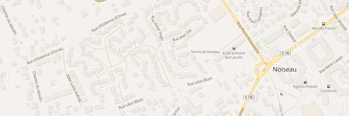 Plan du 33 Rue Victor Hugo à Noiseau