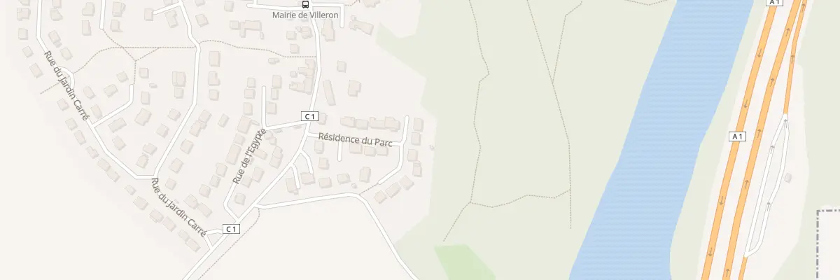 Plan du 6 Res du Parc à Villeron