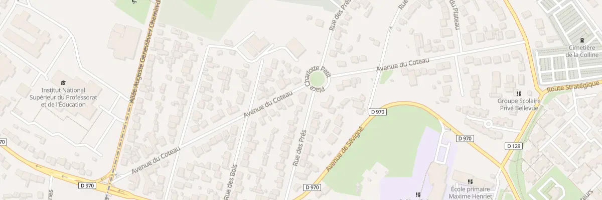 Plan du 40 Av du Coteau à Clichy-sous-Bois
