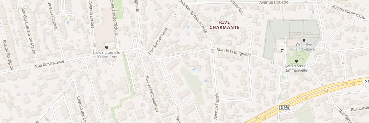 Plan du 29 Rue de la Baignade à Noisy-le-Grand
