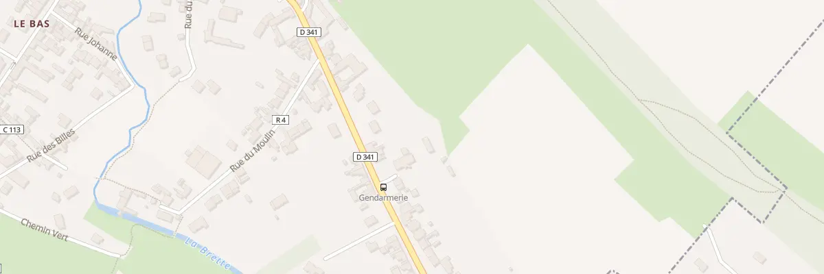 Plan du 311 Rue de la Gendarmerie à Houdain