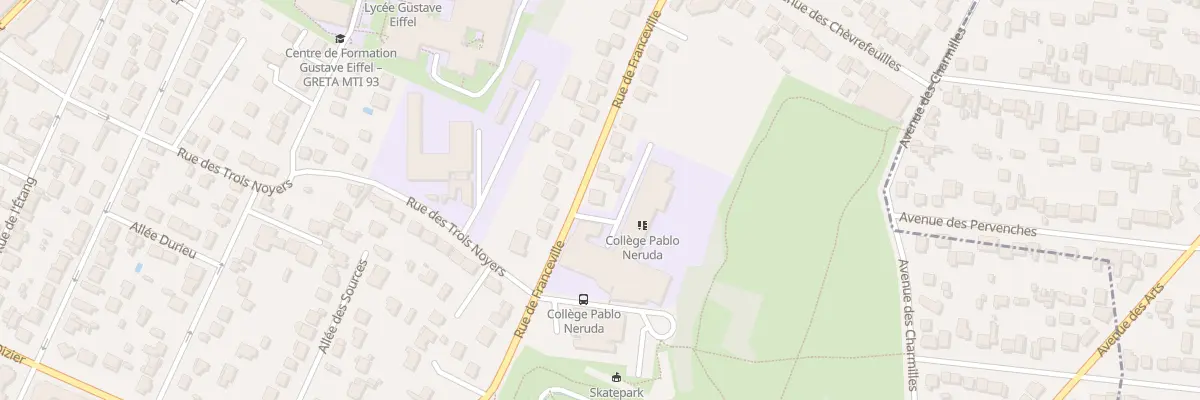 Plan du 18 Rue de Franceville à Gagny