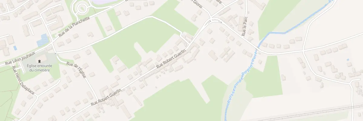 Plan du 37B Rue Robert Guerlin à Brenouille