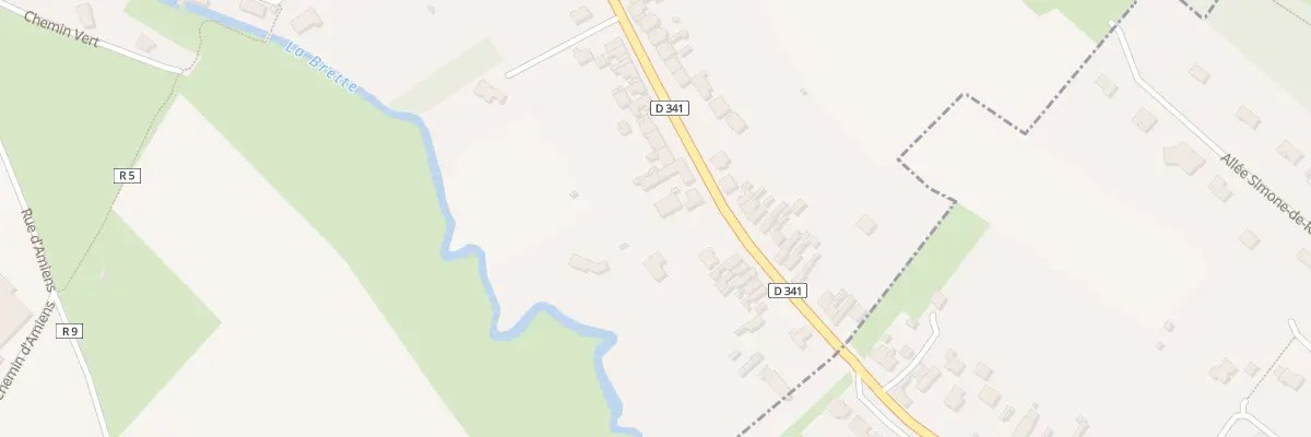 Plan du 524 Rue de la Gendarmerie à Houdain